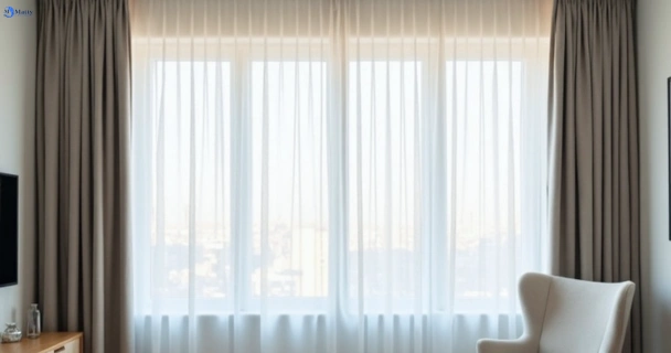 Restored vibrant drapes in clarinda-vic QLD after Matty Curtain Cleaning